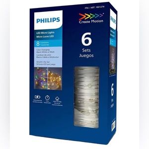 Philips Micro LED Lights 6 Sets For Holidays Christmas